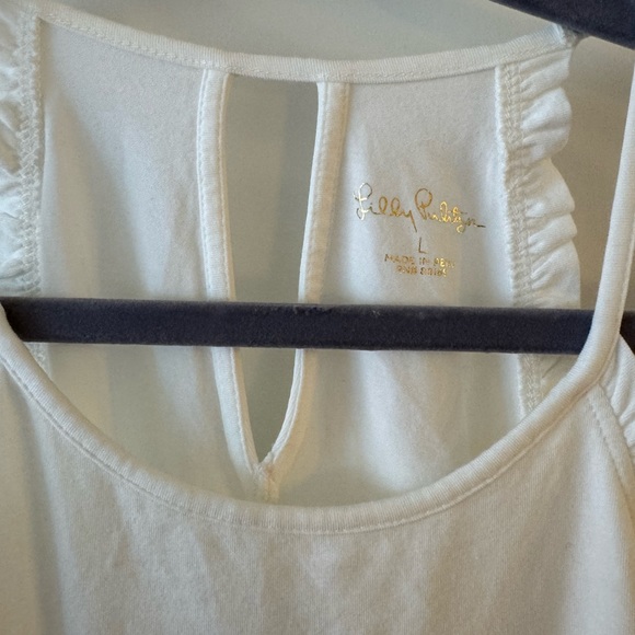 Lilly Pulitzer White Alek Tank Top - Picture 4 of 11